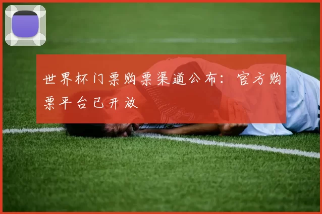 世界杯门票购票渠道公布:官方购票平台已开放