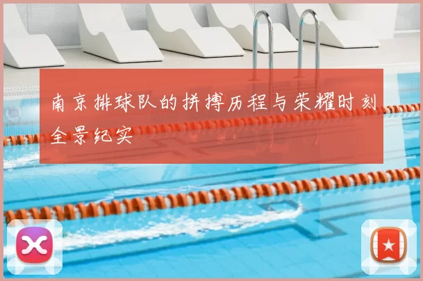 南京排球队的拼搏历程与荣耀时刻全景纪实