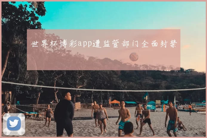 世界杯博彩app遭监管部门全面封禁